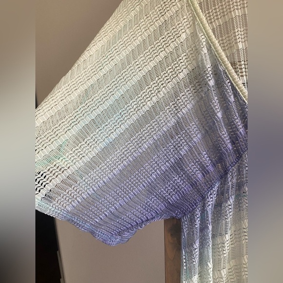 Jordan Taylor aqua marine swimsuit coverup - Picture 7 of 8